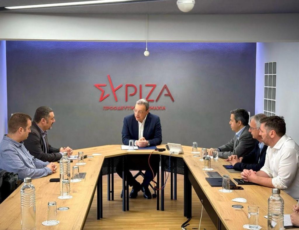 Συνάντηση με την Πανελλαδική Ομοσπονδία Ενώσεων Στρατιωτικών (ΠΟΕΣ)