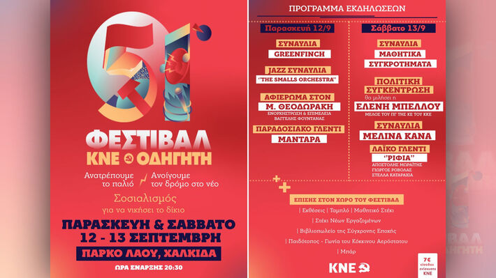 51ο ΦΕΣΤΙΒΑΛ ΚΝΕ – «ΟΔΗΓΗΤΗ»