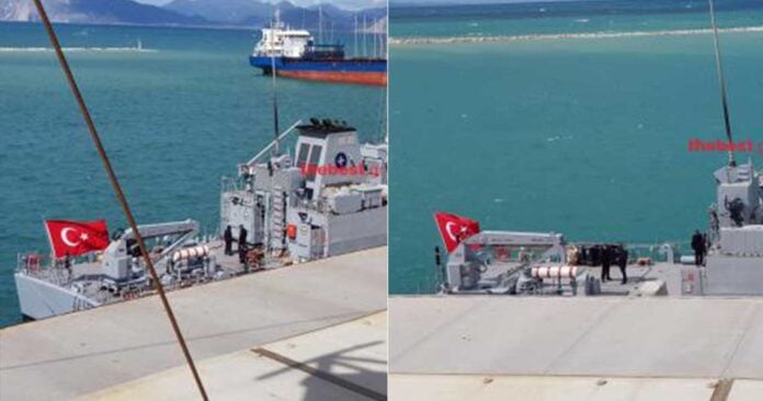 Το τουρκικό στο ρωσικό λιμάνι Σότσι φαίνεται να έχει προκαλέσει έντονη αίσθηση στα τουρκικά και ρωσικά ΜΜΕ.