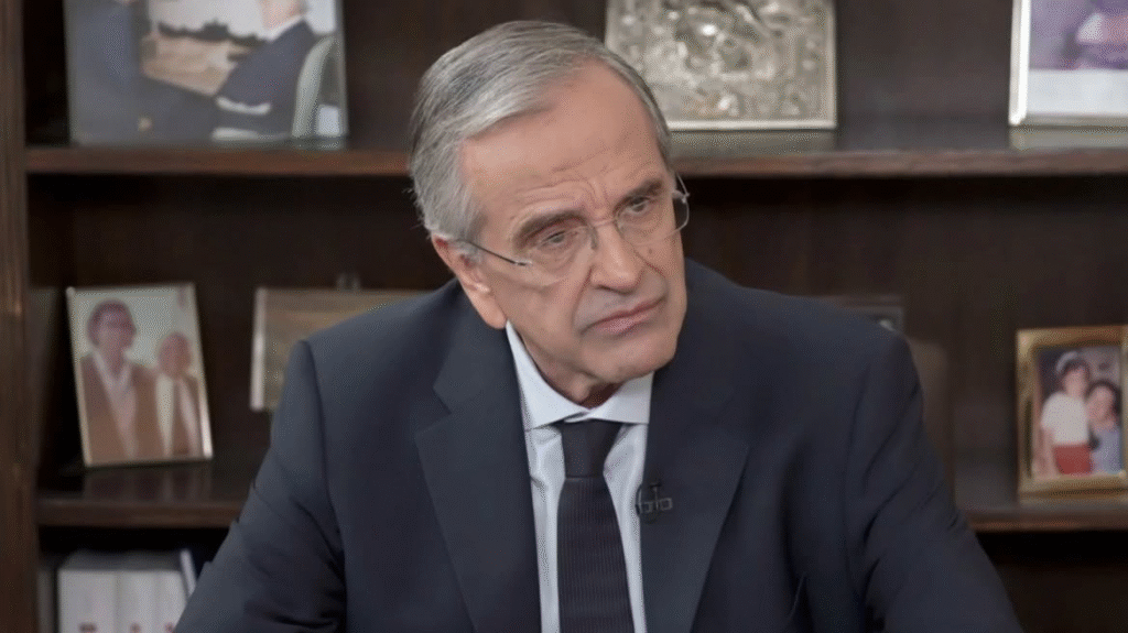 Ο θυμωμένος Αντώνης Σαμαράς
