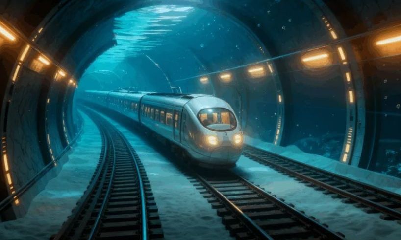Ταξίδι 6 ωρών σε μόλις 40 λεπτά: Πού θα κατασκευαστεί το μεγαλύτερο υποθαλάσσιο τούνελ του κόσμου