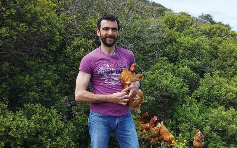 Από τις 400 κότες στις Βρυξέλλες: Ο Συριανός που έκανε το αβγό του Αιγαίου brand