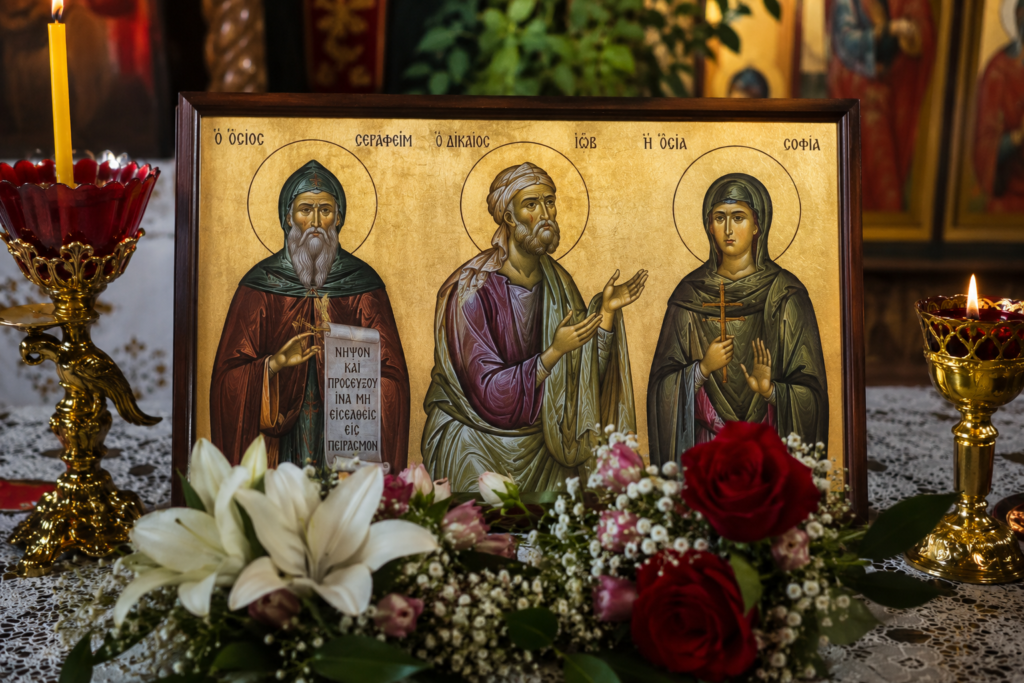Γιορτές σήμερα: Μεσοπεντηκοστή, Προφήτης Ιώβ και Όσιος Σεραφείμ