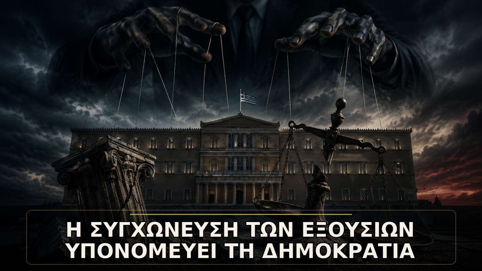 Η Δημοκρατία δεν πεθαίνει μόνο με πραξικόπημα — πεθαίνει και με «θεσμική κανονικότητα»