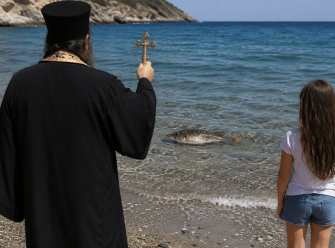 Νότια Εύβοια: Ρασοφόρος YouTuber φέρεται να έκανε «εξορκισμό» σε λαγοκέφαλο και να επιτέθηκε σε μητέρα