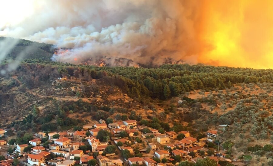 Η Στερεά στο κόκκινο: Φωτιές, καύσωνας, τροχαία και καταγγελίες για ακατάλληλο νερό