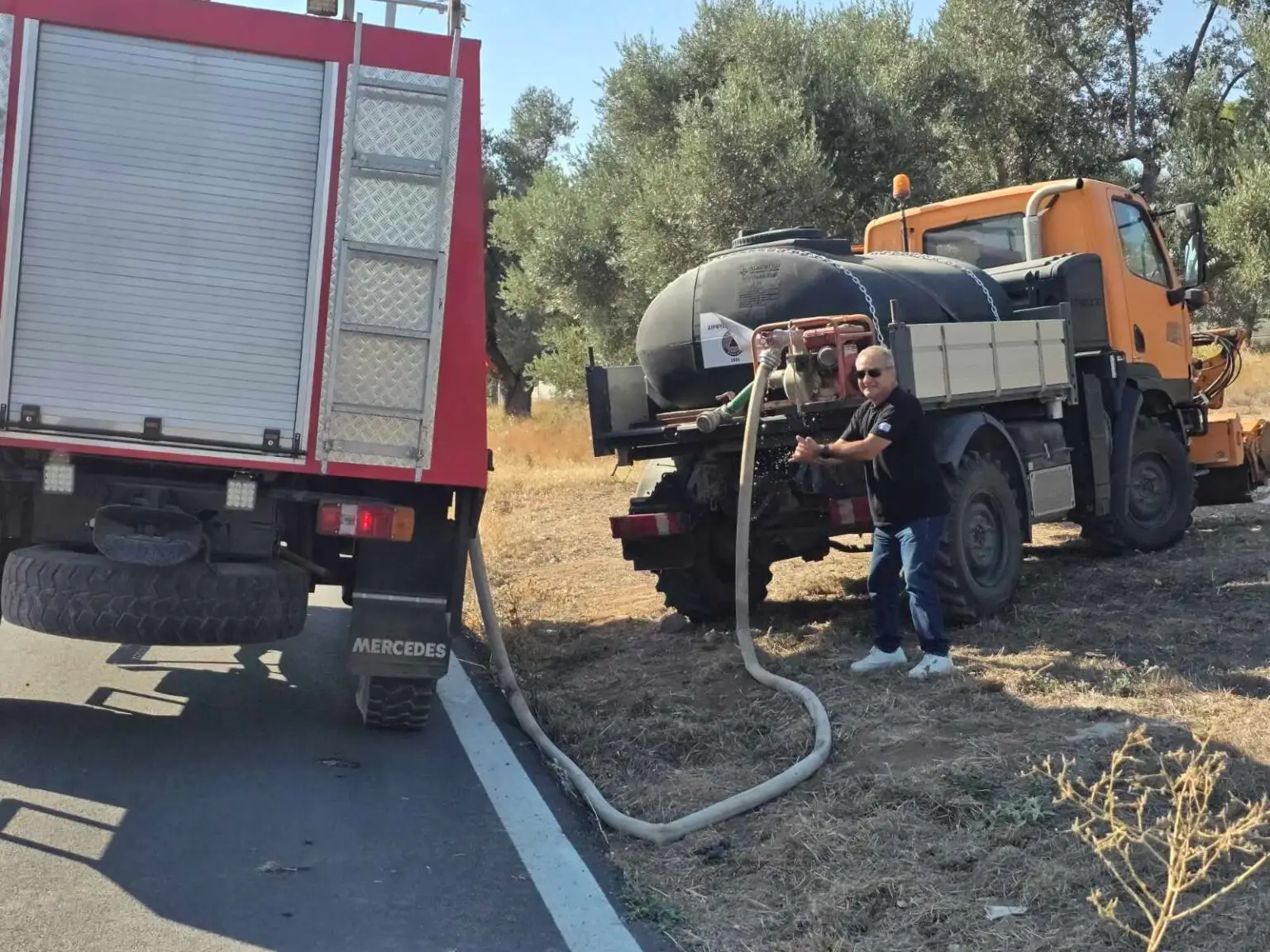 Άμεση κινητοποίηση και επιτυχής κατάσβεση πυρκαγιάς στα Πολιτικά