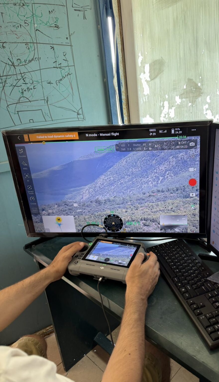 Έναρξη λειτουργίας drone για την ενίσχυση της πυροπροστασίας στον Δήμο Διρφύων – Μεσσαπίων