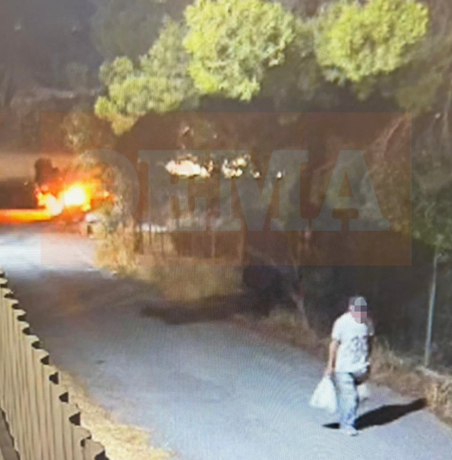 Άνοιξη Αττικής: Κάμερα κατέγραψε 50χρονο να βάζει φωτιά δίπλα σε δασική έκταση