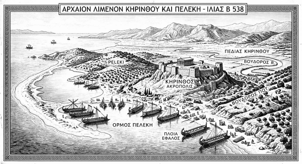 Κήρινθος Ευβοίας: Το ομηρικό λιμάνι που «κατάπιε» η στεριά