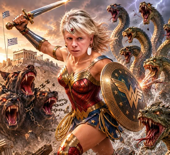 Ναι είναι η Ελληνίδα Wonder Woman