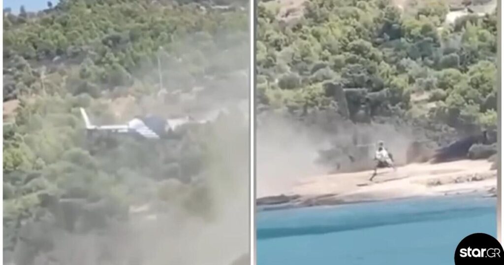 Σπέτσες: Εφοπλιστής και μοντέλο στο ελικόπτερο που προσγειώθηκε ανάμεσα σε λουόμενους