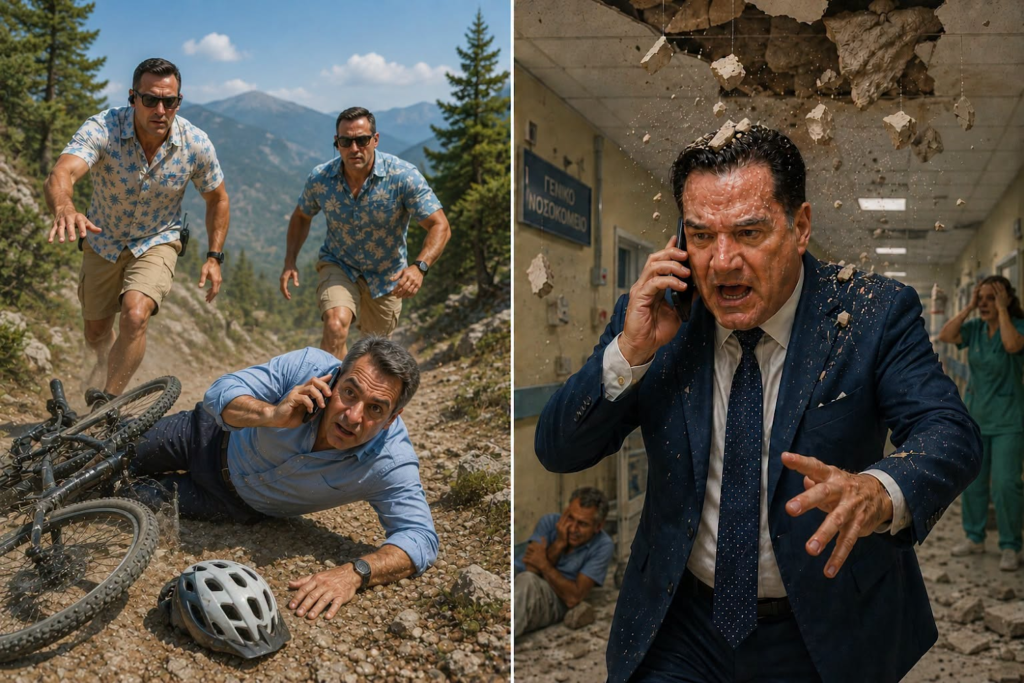 Έχουμε 2 πρωθυπουργούς που έχουν πέσει από το ποδήλατο!