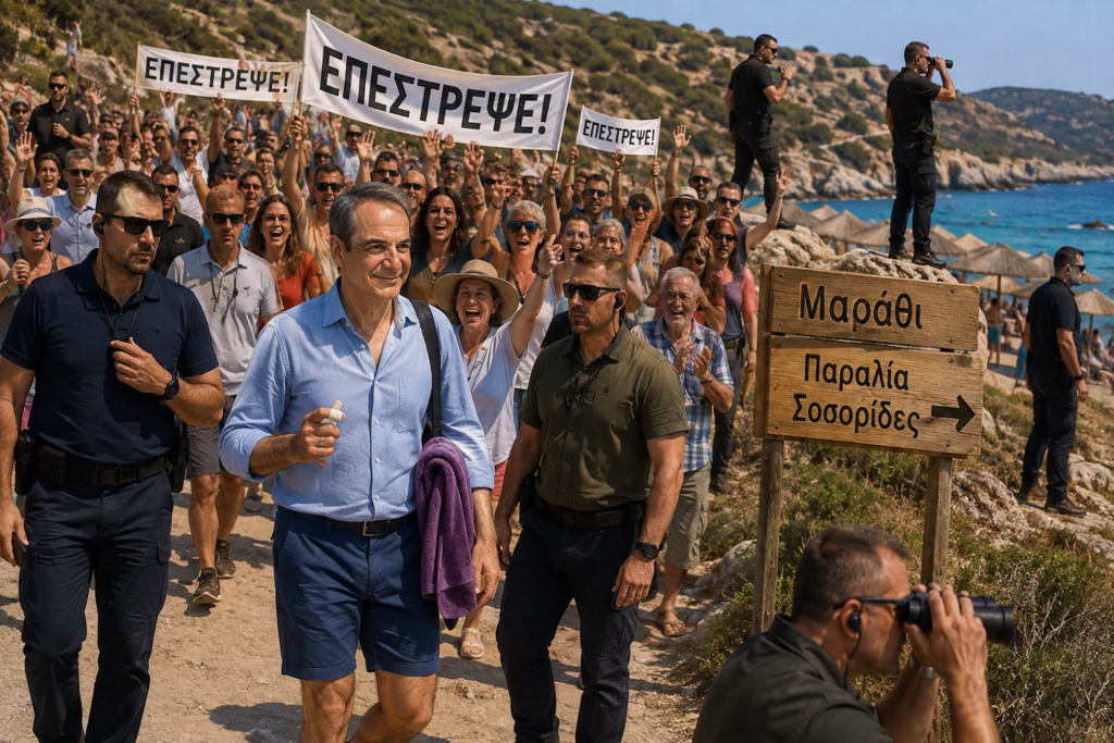 Κοίτα που μ’ αυτούς που έχουμε μπλέξει, ούτε τον 15αυγουστο δεν θα μας αφήσουν σε ησυχία