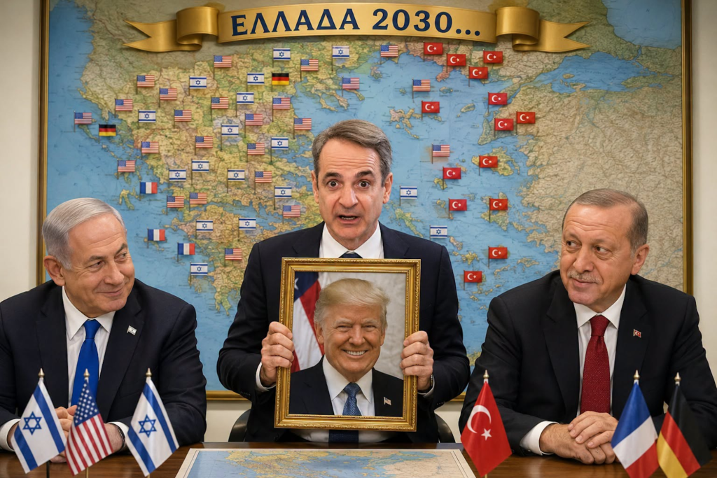 Θυμάμαι ότι το σύνθημα “Μαζί για την Ελλάδα του 2030” το πρωτοείδα τον περασμένο Μάϊο στο Συνέδριο της Νέας Δημοκρατίας
