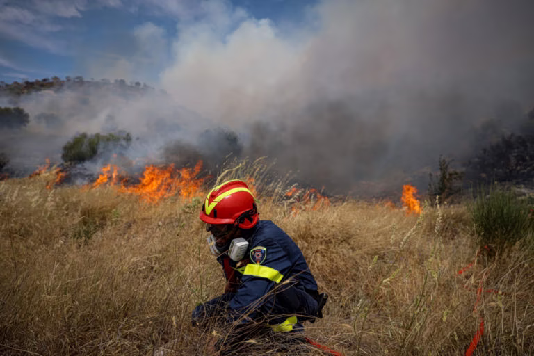 Χαλκίδα: Σύλληψη για πυρκαγιά σε γεωργική έκταση ενώ η Εύβοια παραμένει σε Red Code