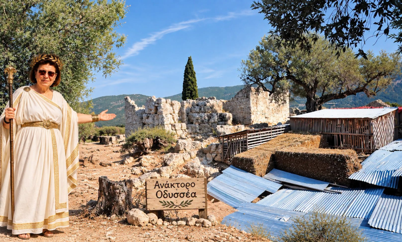 Κυρίες και κύριοι θαυμάστε το ανάκτορο ου Οδυσσέα