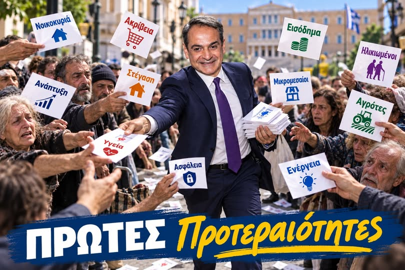 Μοιράζει πρώτες προτεραιότητες!