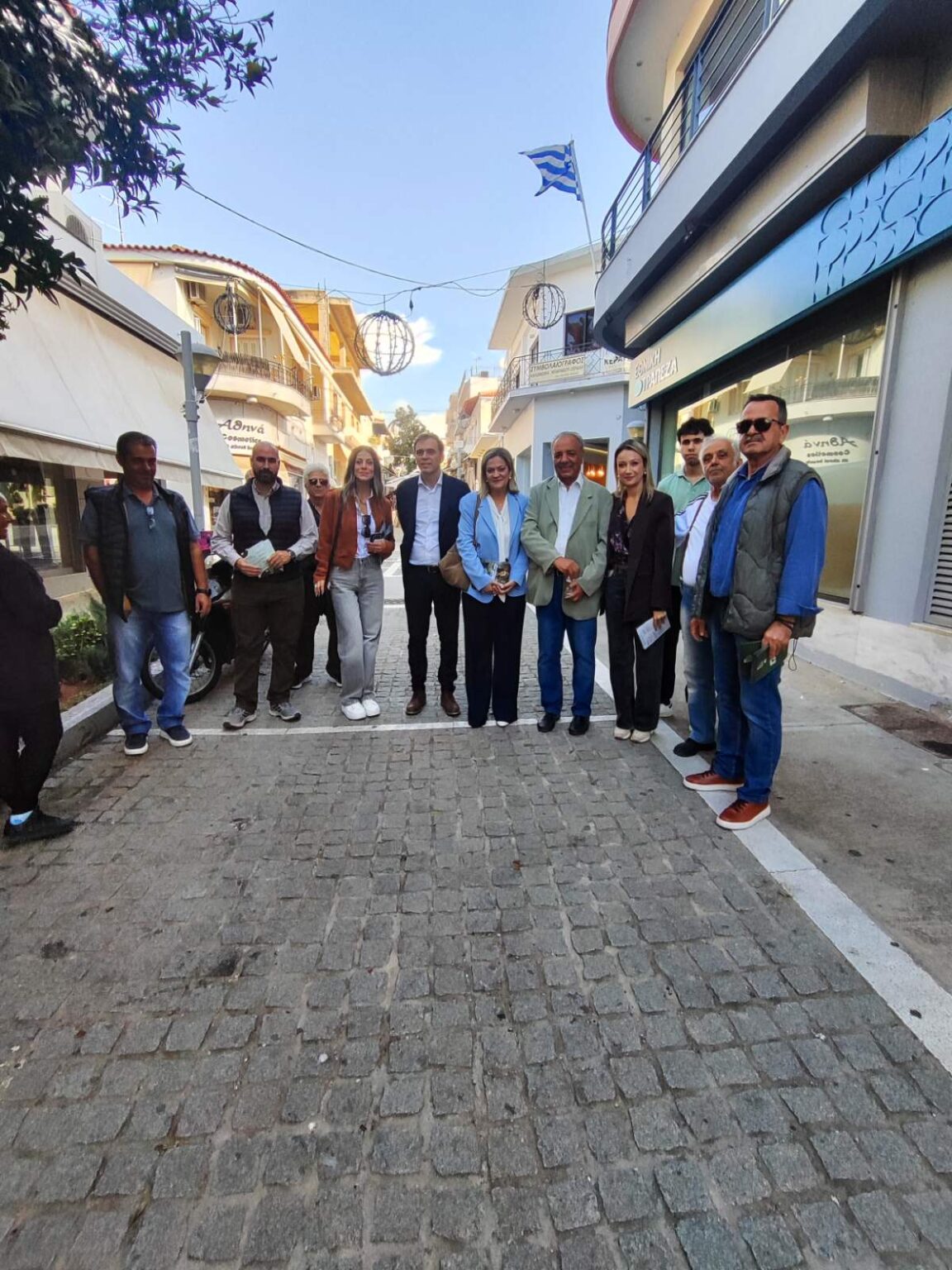 Περιοδεία κλιμακίου του ΠΑΣΟΚ στον Δήμο Κύμης–Αλιβερίου